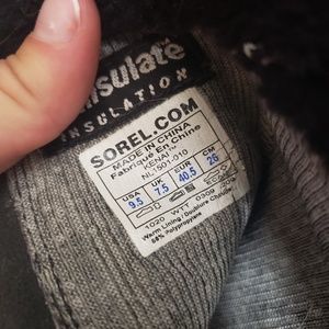 Sorel Shoes - Sorel boots size 9.5 Sorel Shoes - Sorel boots size 9.5